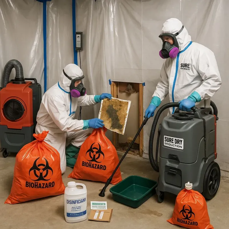 Contaminated Water Handling Protocols process in Sullivan County, PA