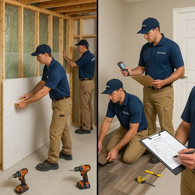 Repairs and Reconstruction process in Sullivan County, PA