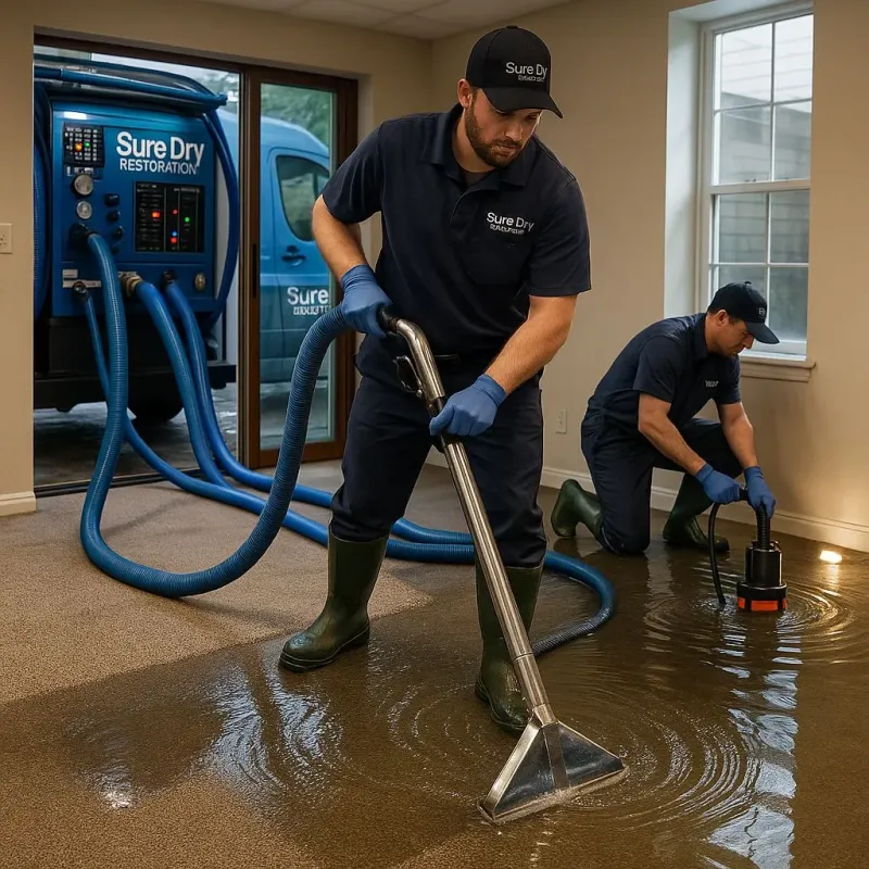 Water Extraction and Removal process in Sullivan County, PA
